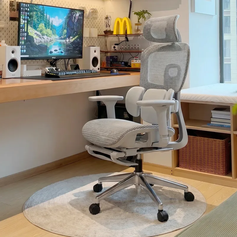 Home Office Work - Chaise de bureau ergonomique avec support