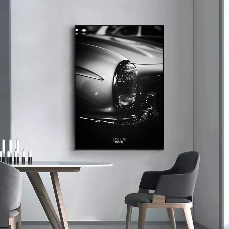 Affiche sur toile de voiture d - Home Office Industrial Style avis et prix