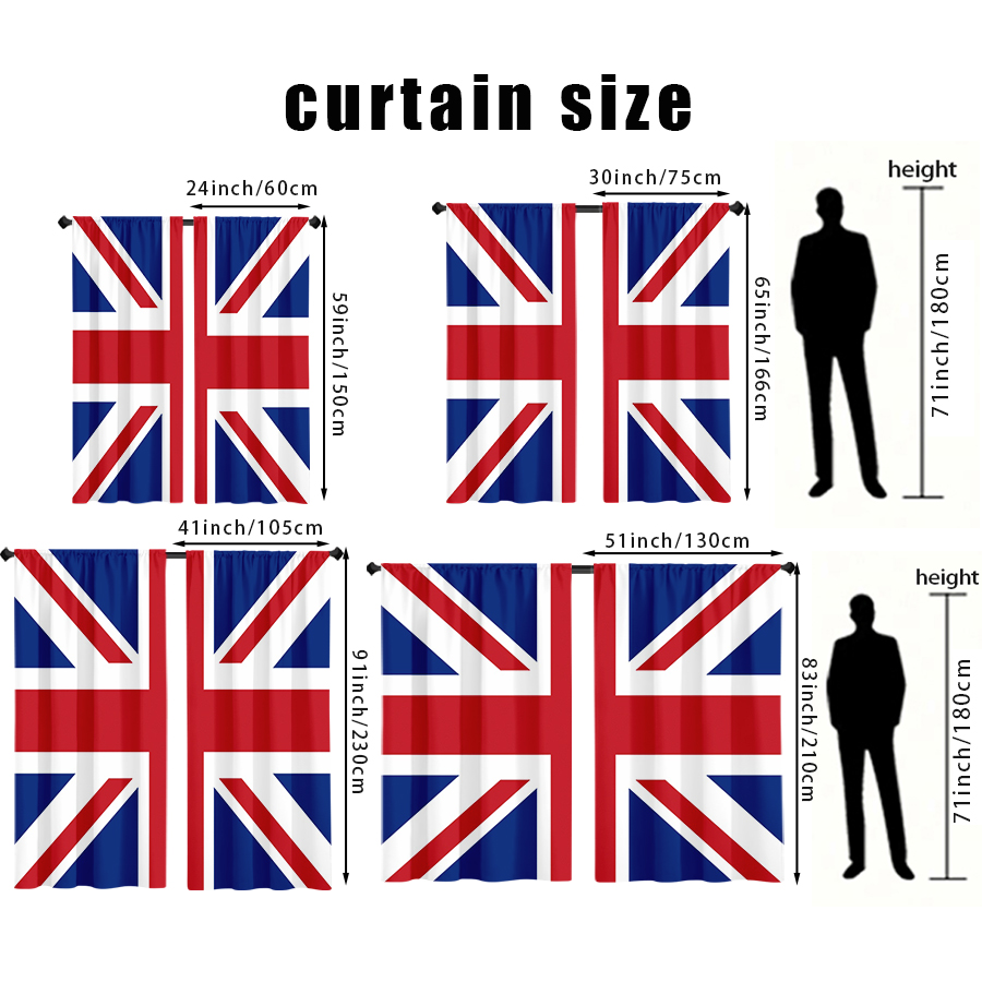 Rideaux multicolores à motif d - Home Office United Kingdom avis et prix